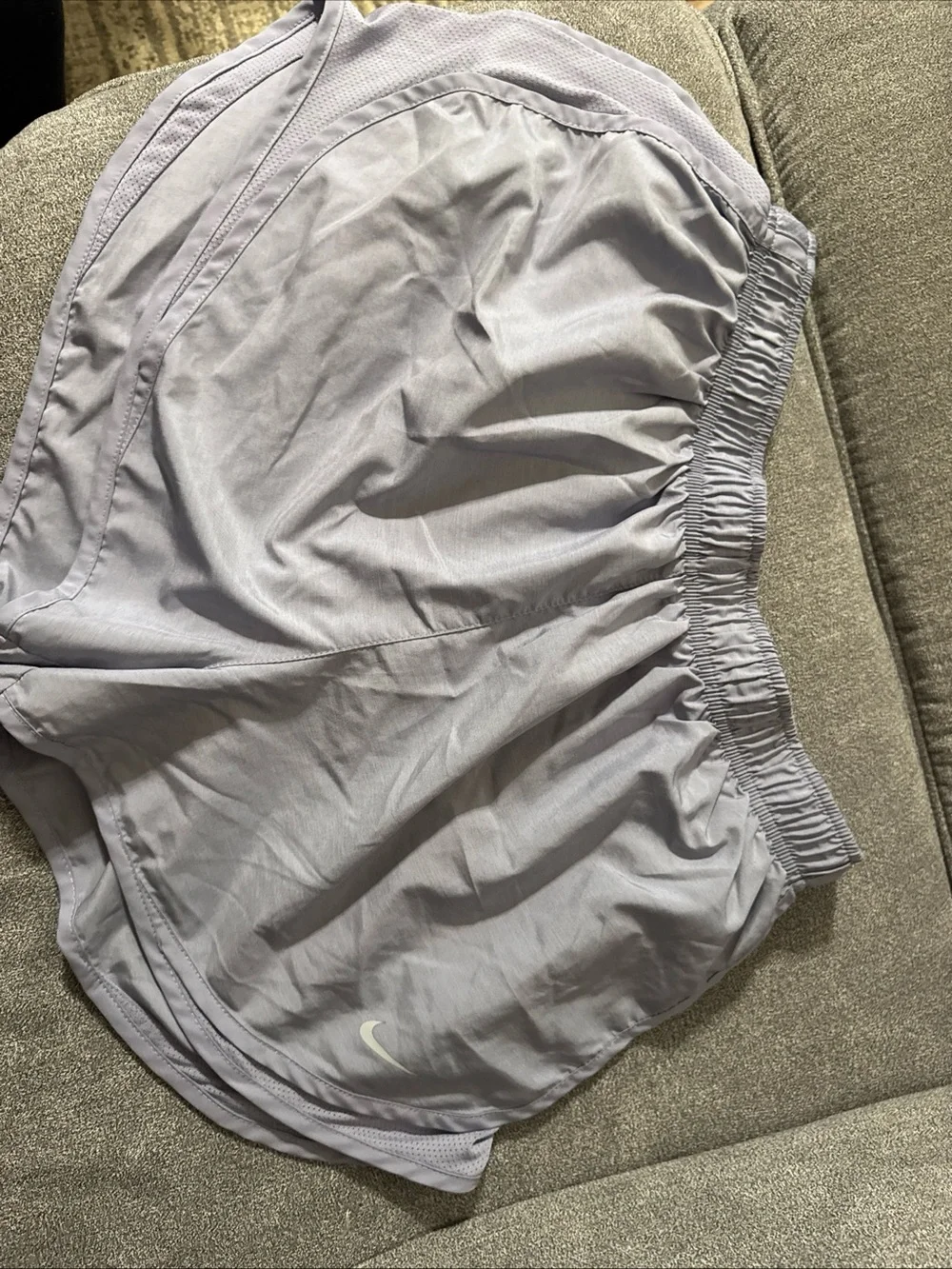 NIKE WOMENS XL LOT OF TWO ATHLETIC RUNNING SHORTS EUC